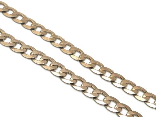 9ct Curb Chain 20 inches