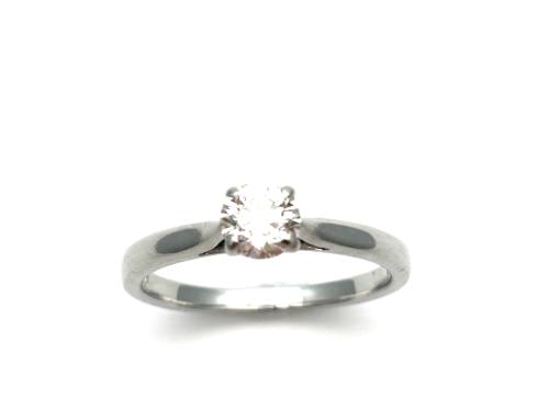 Platinum Diamond Solitaire Ring 0.58ct