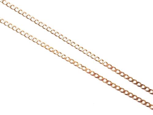 9ct Yellow Gold Curb Chain