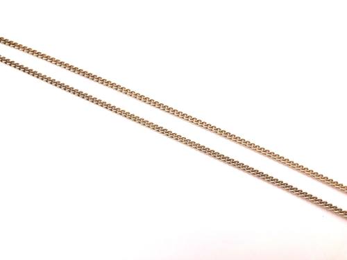 9ct Yellow Gold Close Curb Chain