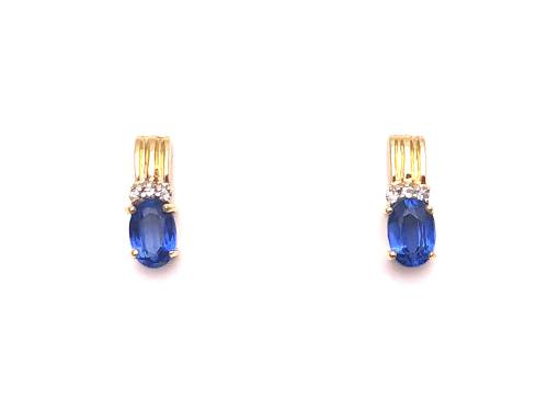 9ct Kyanite Stud Earrings