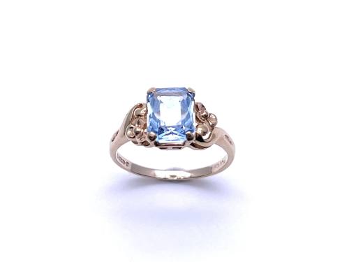 9ct Yellow Gold Spinel Solitaire Ring