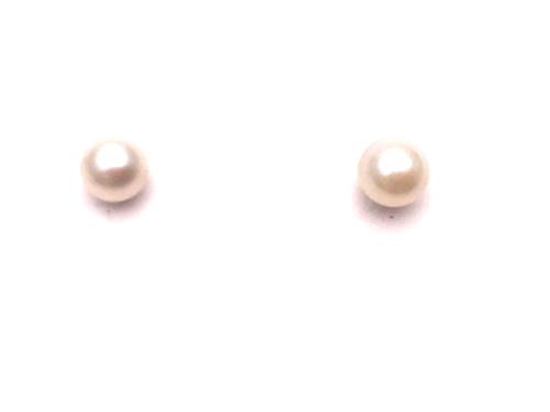 9ct Cultured Pearl Stud Earrings 4.5mm