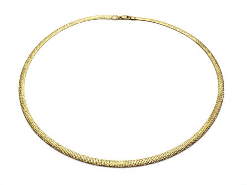 9ct Yellow Gold Fancy Collar Necklet