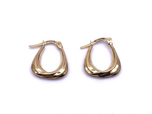 9ct Yellow Gold Handbag Earrings