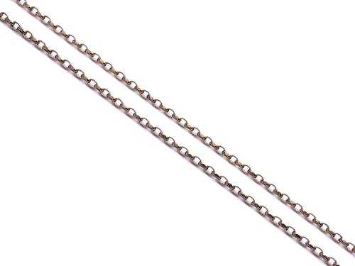 9ct Yellow Gold Belcher Chain 18 inch