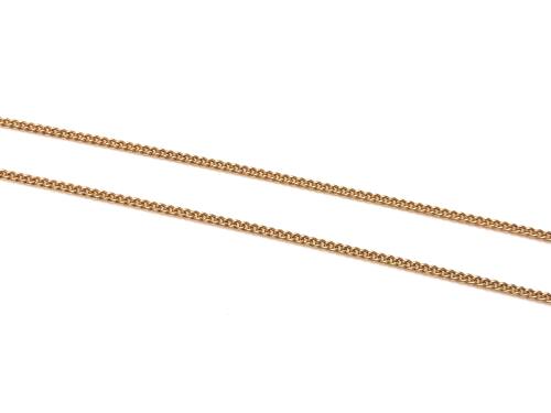 18ct Yellow Gold Fine Curb Chain