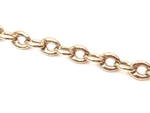 9ct Yellow Gold Belcher Bracelet