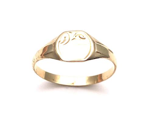 9ct Yellow Gold Signet Ring