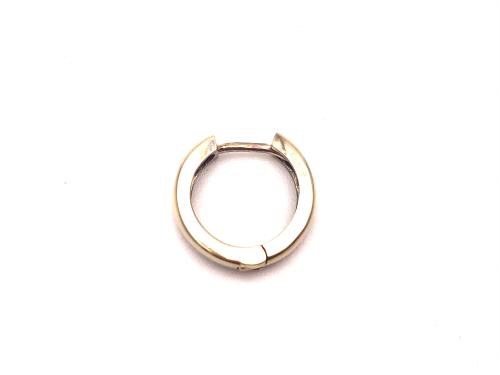 9ct Yellow Gold single Huggie Earring