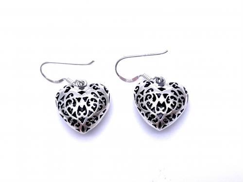 Plain Silver Earrings