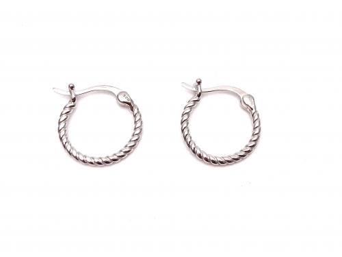 Silver Hoop Earrings