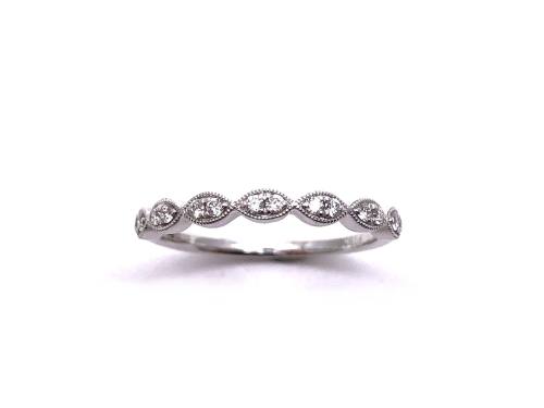 Platinum Diamond Eternity Ring 0.13ct