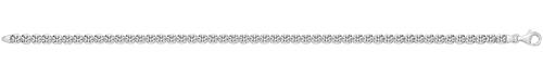 Silver Clear CZ Tennis Bracelet 7 Inch