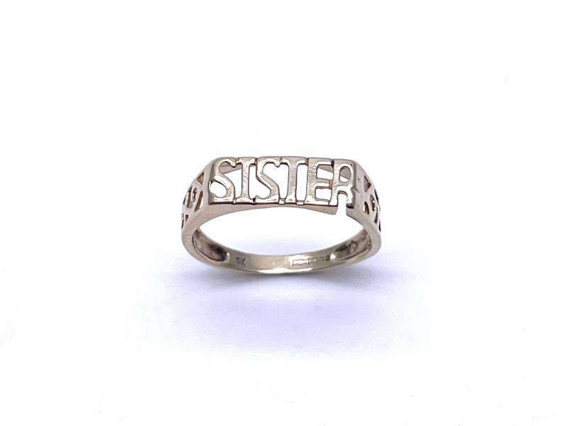 Silver ring hot sale for sister