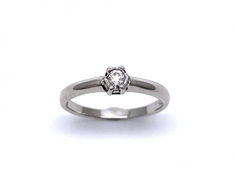 Small sale solitaire ring