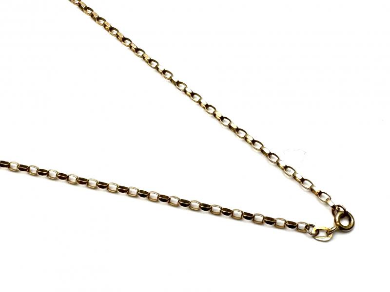 Gold belcher chain 20 on sale inch