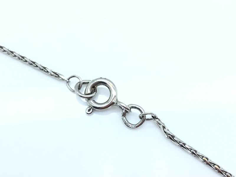 18ct White Gold Spiga Chain 18 inch at Segal's Jewellers