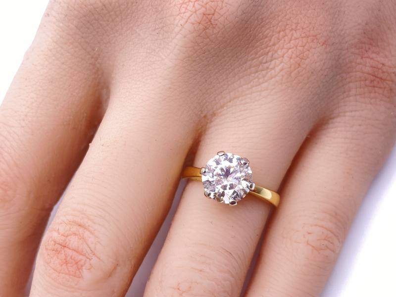 2.24 carat online diamond ring