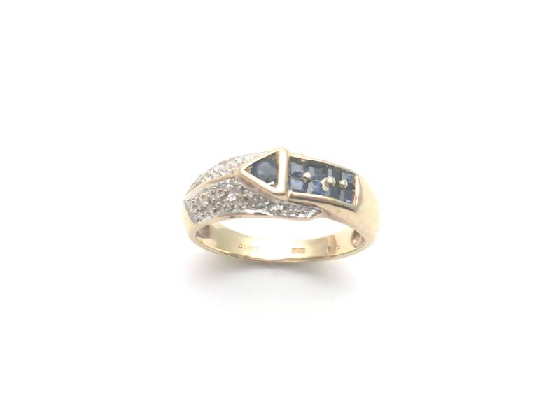 Diamond hot sale buckle ring