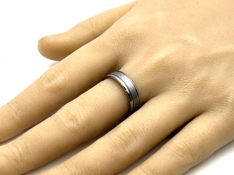 Tungsten carbide engagement on sale rings